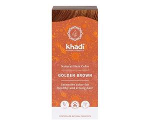 Khadi Teinture brune dorée 100% végétale 100g