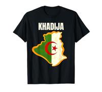 Khadija Algérienne - shirt drapeau algerie T-Shirt
