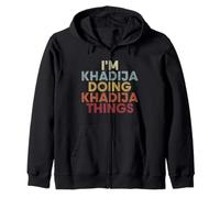Khadija Name Khadija Personalized Name First Given Sweat à Capuche