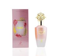 KHADLAJ - Nuha Eau de Parfum | Parfum Unisexe Floral et Boisé | Arôme Sophistiqué et Durable | Idéal pour Toutes les Occasions | Design Élégant du Flacon, 85 mL