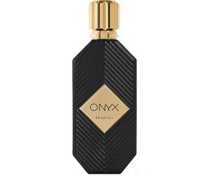 KHADLAJ PERFUMES - Eau de parfum Onyx Gold, 100 ml, flacon en verre, parfum vanillé longue durée, extrait de parfum pour homme