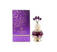 KHADLAJ PERFUMES - Huile Parfumée Purple Musk | Clarté et Nutrition Luxueuses | Propriétés Revitalisantes et Éclaircissantes | Améliore Texture et Éclat | Application Facile, Neutro, 100 ml