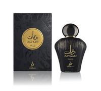 Khadlaj Perfumes Zayaan Gold Eau de Parfum pour Homme 100 ml - Parfum aux notes de prune, de cannelle et de boisé - Parfum doux, épicé et chaud longue durée