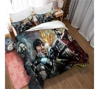 KHAFVXTP Parure de Lit pour Ge-ars of W.AR, Microfibre Taies d'oreiller & Lit, BedDécor de Chambre Collectio pour Adultes, Taies(A3,230 * 200cm)