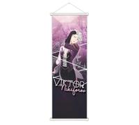 KHAFVXTP Pour Yuri!!! o-n Ice Poster d'anime, Dessin Animé Poster 3d, Poster Mural pour Chambre à Coucher Salon, Peinture(A1)
