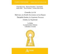 Khâgnes 2024 - Corneille, le Cid, Marivaux, la double inconstance et la dispute, Théophile Gautier, le capitaine Fracasse, Colette, la vagabonde Le théâtre, la représentation littéraire, littéraure et