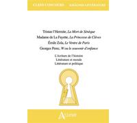 Khâgnes 2027 Tristan L'Hermite, La mort de Sénèque ; La Fayette, La Princesse de Clèves ; Zola, Le Ventre de Paris ; Perec, W ou le souvenir d'enfance - Collectif - Atlande Eds - broché - Manuel