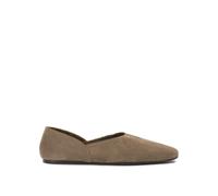 KHAITE ballerines marron en daim et cuir - 37