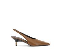 Khaite escarpin femme marron en cuir - 36