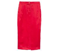 Khaite - Jupe rouge taille haute avec poches - Femme - Jupes - Rouge - Taille: 34 FR