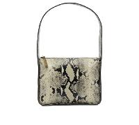 Khaite petit sac à bandoulière femme beige en cuir effet python - UNI