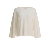 Khaite pull femme blanc darcy en laine mérinos - M