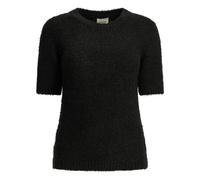 Khaite pull femme noir cam en lin et soie - L