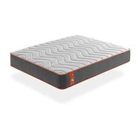 Khama | Matelas Essentiel Basic | Ressorts ensachés avec viscoélastique | Fermeté 8/10 | 28% plus respirant I Ne tourner pas autour du pot