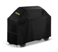KHAMAL Housse de barbecue résistante aux intempéries - Tissu Oxford 420D robuste avec sangles réglables - 147 x 61 x 122 cm