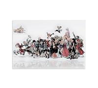 KHAMEO Fairy Tail Poster d'anime sur toile - Décoration murale moderne pour chambre à coucher - 20 x 30 cm