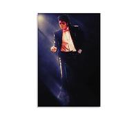 KHAMEO Poster sur toile Michael Jackson Thriller 1 (12) - Peinture décorative sur toile - Poster mural et image d'art moderne - Décoration familiale et chambre à coucher - 30 x 45 cm
