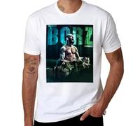 Khamzat Chimaev T-Shirt Black t Shirts Vintage t Shirt Men Clothing White L