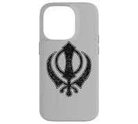 Khanda Symbole Sikh SIKHISME Coque pour iPhone 14 Pro