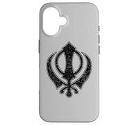 Khanda Symbole Sikh SIKHISME Coque pour iPhone 16