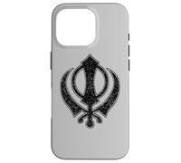 Khanda Symbole Sikh SIKHISME Coque pour iPhone 16 Pro