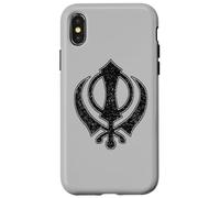 Khanda Symbole Sikh SIKHISME Coque pour iPhone X/XS