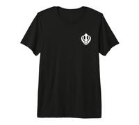 Khanda Symbole Sikh SIKHISME T-Shirt Haut de Gamme