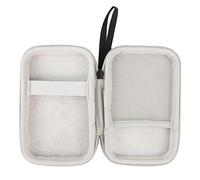 Khanka Coque de voyage rigide de remplacement pour Anker PowerCore 13000 13000mAh 10400 Chargeur portable 2 ports Ultra batterie Power Bank Longue fermeture éclair blanche