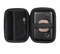 Khanka Dur Cas étui de Voyage Housse Porter pour Fujifilm Instax Mini LiPlay/pour FUJIFILM Instax Mini Link Smartphone Printer (Noir intérieur)