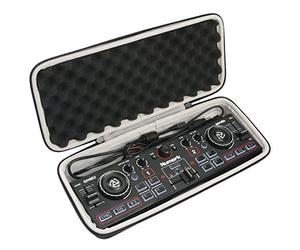 Khanka Dur Cas étui de Voyage Housse Porter pour Numark DJ2GO2 Touch/ DJ2GO2 Contrôleur DJ 2 Decks Portable pour Serato DJ