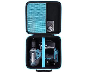 Khanka Dur Cas étui de Voyage Housse pour Makita DDF482Z / DDF485Z Perceuse à Percussion sans Fil LXT 18 V Li-ion Boîtier Nu