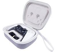 Khanka Dur Cas étui de Voyage Housse pour Sony Manette Playstation 5 PS5 DualSense sans Fil Bluetooth. (Gris)