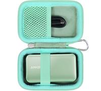 Khanka Étui de Transport Rigide de Remplacement pour Anker Nano 30w/Anker 533 Power Bank 30W, Housse de Voyage de Rangement pour Anker 10 000 mAh Power Bank(Vert, étui Uniquement)