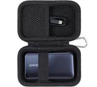 Khanka Étui de Transport Rigide de Remplacement pour Anker Nano 30w/Anker 533 Power Bank 30W, Housse de Voyage de Rangement pour Anker 10 000 mAh Power Bank(Noir, étui Uniquement)