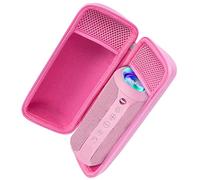 Khanka Étui de Transport Rigide pour Haut-Parleur Bluetooth Portable Ortizan X10, Haut-Parleur sans Fil étanche IPX7, boîtier Uniquement (Rose), (KN-20210069)
