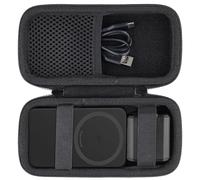 khanka Étui de voyage rigide de rechange pour batterie externe Anker MagGo 6600 mAh/10 000 mAh, certifié Qi2 15 W ultra rapide compatible MagSafe, coque uniquement (noir).