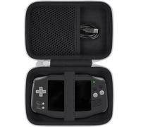 khanka Étui de voyage rigide de rechange pour console de jeu portable Anbernic RG 34XX (noir)