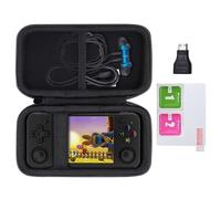 khanka Étui de voyage rigide de rechange pour console de jeu portable RG35XX H, écran IPS de 3,5", système Linux, carte TF 64 Go intégrée, étui uniquement.