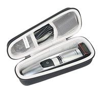 khanka Étui de voyage rigide de rechange pour tondeuse à barbe Norelco Philips 5500/5100/7000 Réglages de longueur intégrés, peignes à cheveux