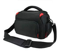 Khanka Étui étanche Antichoc pour Appareil DSLR/SLR Compatible avec Les appareils Photo et Accessoires Canon/Nikon/Sony/Panasonic, Comprend Une bandoulière et Une Housse de Pluie (étui Uniquement)