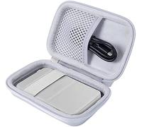 Khanka Étui pour Anker 633/622/521 Batterie Externe 10000 mAh/5000 mAh | Compatible avec Anker 633/622/521 Batterie Externe 10000 mAh/5000 mAh;Conception en EVA,Blanc,Étui uniquement