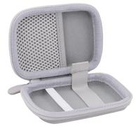 Khanka Étui pour Anker Nano/MagGo Power Bank, Batterie Magnétique Ultra-Fine 5 000mAh/10 000mAh, Compatible avec Chargeur Ultra-Rapide Anker Qi2 Certifié 15W (A1665/A1664), Étui Seulement (Blanc)