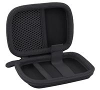 Khanka Étui pour Anker Nano/MagGo Power Bank, Batterie Magnétique Ultra-Fine 5 000mAh/10 000mAh, Compatible avec Chargeur Ultra-Rapide Anker Qi2 Certifié 15W (A1665/A1664), Étui Seulement (Noir)