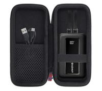 Khanka Étui pour Anker Zolo Batterie Externe 20.000mAh 45W(A1681)/30W(A1689), Housse de Voyage pour Anker Zolo Batterie Externe (20K, 45W)/(20K, 30W), Étui Seulement