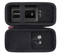 Khanka Étui pour Anker Zolo Batterie Externe 20.000mAh 45W(A1681)/30W(A1689), Housse de Voyage pour Anker Zolo Batterie Externe (20K, 45W)/(20K, 30W), Étui Seulement