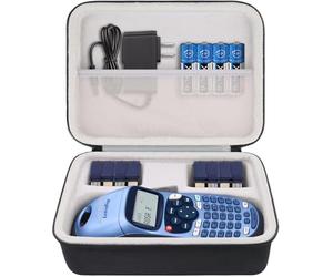 Khanka Étui pour DYMO LetraTag LT-100H/LT-100H Plus/XR Étiqueteuse Portative, Compatible avec Rubans Plastiques DYMO Letratag, Étui Uniquement