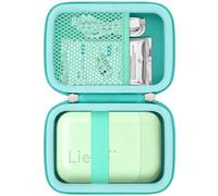 Khanka Étui pour Liene Pearl K100 2x3'' Mini Imprimante Photo Portable | Compatible avec Liene Pearl K100 Imprimante Photo 2x3'';Étui Rigide de Rangement,Vert,Étui uniquement
