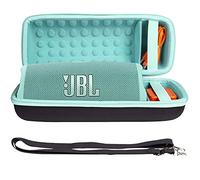 Khanka Étui Rigide pour JBL Charge 5/ Charge 4/Essential Enceinte Portable | Compatible avec JBL Charge 4/ Charge 5/Essential Enceinte Portable;Étui Rigide de Rangement,Bleu Turquoise,Étui uniquement