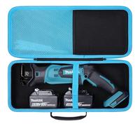 Khanka Étui Rigide pour Makita DJR183Z 18V Scie Sabre, Mallette de Rangement et de Transport pour Outils Compatible avec Makita DJR183Z (Outil et Batterie NON Inclus)