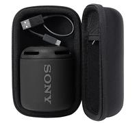 Khanka Étui Rigide pour Sony SRS-XB13 Enceinte Extra Bass Waterproof | Compatible avec Sony SRS-XB13 Enceinte Portable Bluetooth Extra Bass Waterproof;Étui Rigide de Rangement,Noir,Étui uniquement